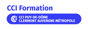 Logo CCI formation Puy-de-Dôme Clermont Auvergne Métropole