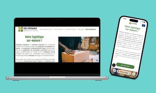 Optimisation SEO du contenu et refonte graphique du site suite à un changement de logo